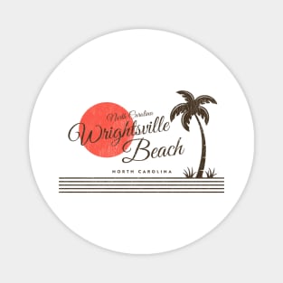 Wrightsville Beach, NC Summertime Vacationing Palm Sunset Magnet